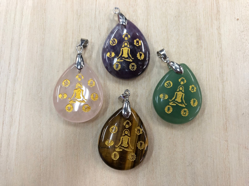 Colgante Chakras 3 cm